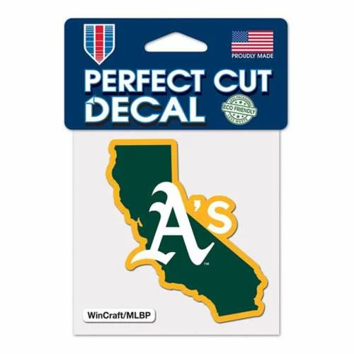 MLB Stickers & Decals Wincraft Oakland Athletics 4X4 Perfect Cut Decal 3 MLB Stickers & Decals Wincraft Oakland Athletics 4X4 Perfect Cut Decal
