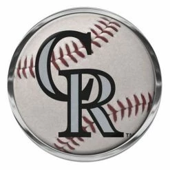 MLB Car Flags & Magnets Wincraft Colorado Rockies 7" Auto Emblem