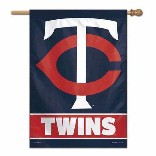 MLB Flags & Pennants Wincraft Minnesota Twins Vertical Flag 3 MLB Flags & Pennants Wincraft Minnesota Twins Vertical Flag