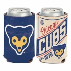 MLB Can Coolers Wincraft Chicago Cubs Retro Can Cooler