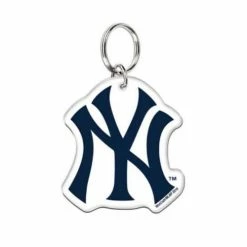 MLB Keychains & Lanyards Wincraft New York Yankees Premium Acrylic Key Ring