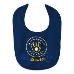 MLB Sets & Bodysuits Wincraft Milwaukee Brewers Little Fan Baby Bib