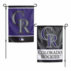 MLB Flags & Pennants Wincraft Colorado Rockies Garden Flag
