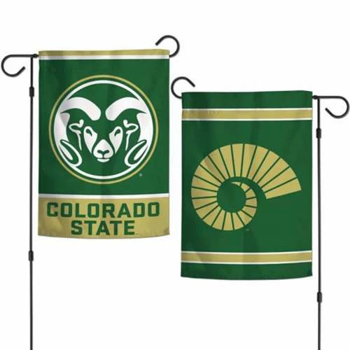 College Flags & Pennants Wincraft Colorado State Rams 12"x18" Garden Flag 3 College Flags & Pennants Wincraft Colorado State Rams 12"x18" Garden Flag