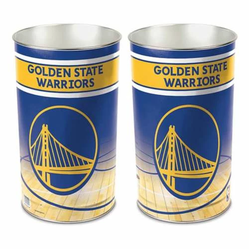 NBA Home Accents Wincraft Golden State Warriors Trash Can 3 NBA Home Accents Wincraft Golden State Warriors Trash Can