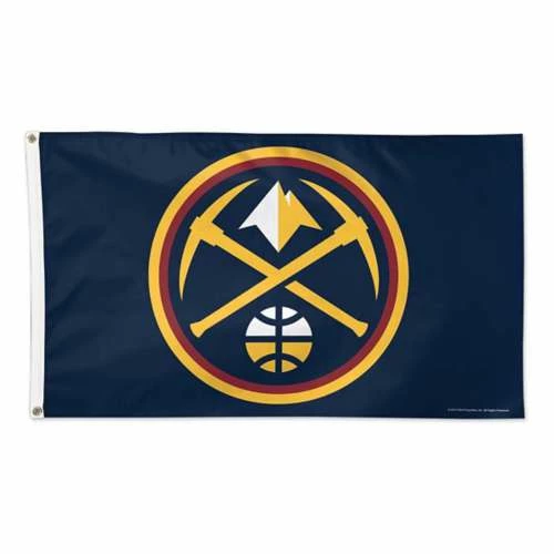 NBA Flags & Pennants Wincraft Denver Nuggets 3'x5' Deluxe Flag 3 NBA Flags & Pennants Wincraft Denver Nuggets 3'x5' Deluxe Flag