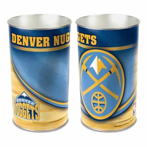 NBA Home Accents Wincraft Denver Nuggets Trash Can 3 NBA Home Accents Wincraft Denver Nuggets Trash Can