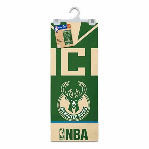 NBA Swimwear Accessories Wincraft Milwaukee Bucks Fiber Beach Towel 4 NBA Swimwear Accessories Wincraft Milwaukee Bucks Fiber Beach Towel - Image 2