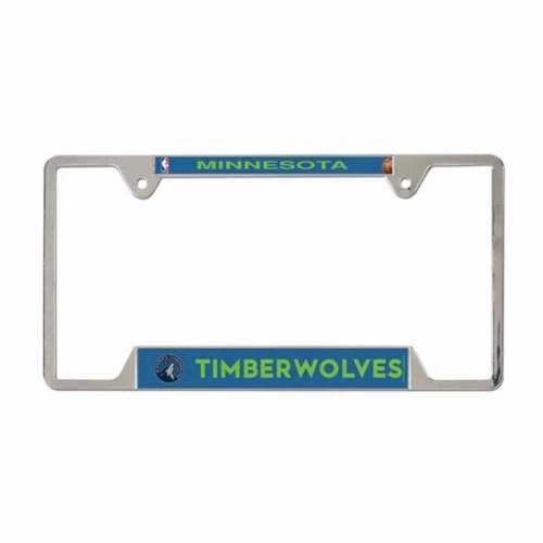 NBA License Plates & Frames Wincraft Minnesota Timberwolves Metal License Frame 3 NBA License Plates & Frames Wincraft Minnesota Timberwolves Metal License Frame