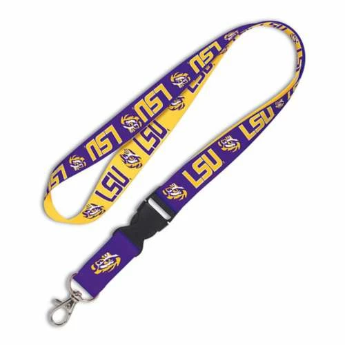 College Keychains & Lanyards Wincraft LSU Tigers Lanyard 3 College Keychains & Lanyards Wincraft LSU Tigers Lanyard