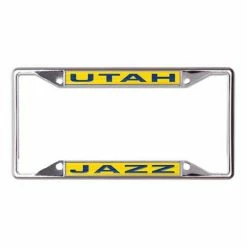 NBA License Plates & Frames Wincraft Utah Jazz Metal License Plate Frame