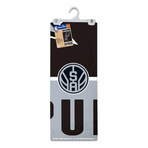 NBA Swimwear Accessories Wincraft San Antonio Spurs Fiber Beach Towel 4 NBA Swimwear Accessories Wincraft San Antonio Spurs Fiber Beach Towel - Image 2