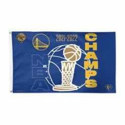 NBA Flags & Pennants Wincraft Golden State Warriors 2022 Finals Champion 3'x5' Deluxe Flag