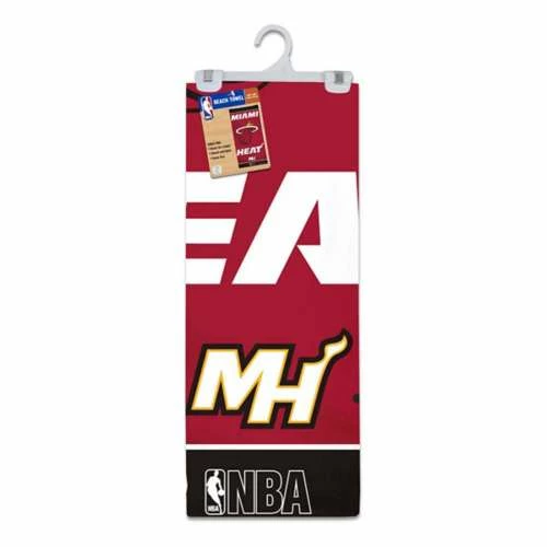 NBA Swimwear Accessories Wincraft Miami Heat Fiber Beach Towel 4 NBA Swimwear Accessories Wincraft Miami Heat Fiber Beach Towel - Image 2
