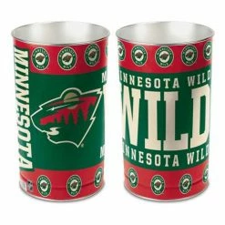 NHL Home Accents Wincraft Minnesota Wild Trash Can