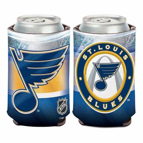 NHL Can Coolers Wincraft St. Louis Blues Can Cooler 3 NHL Can Coolers Wincraft St. Louis Blues Can Cooler
