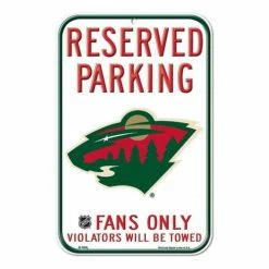 NHL Wall Decor & Signs Wincraft Minnesota Wild 11X17 Plastic Sign