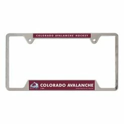 NHL License Plates & Frames Wincraft Colorado Avalanche Metal License Plate Frame