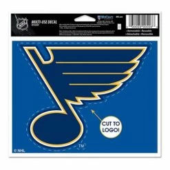 NHL Stickers & Decals Wincraft St. Louis Blues 5X6 Multi Use Decal