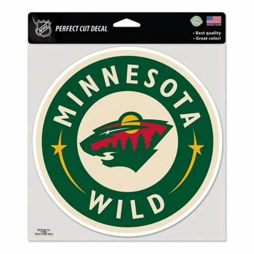 NHL Stickers & Decals Wincraft Minnesota Wild 8"x8" Perfect Cut Decal 3 NHL Stickers & Decals Wincraft Minnesota Wild 8"x8" Perfect Cut Decal