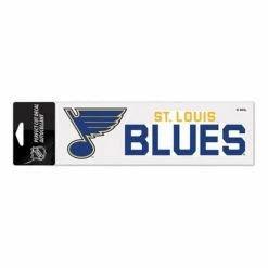 NHL Stickers & Decals Wincraft St. Louis Blues 3X10 Perfect Cut Decal