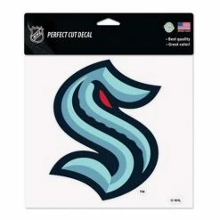 NHL Stickers & Decals Wincraft Seattle Kraken 8"x8" Perfect Decal