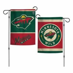 NHL Flags & Pennants Wincraft Minnesota Wild 12"x18" Garden Flag