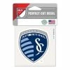 MLS Stickers & Decals Wincraft Sporting Kansas City 4X4 Perfect Cut Decal -Wincraft Sales Store unnamed file 1574