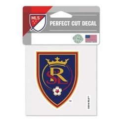 MLS Stickers & Decals Wincraft Real Salt Lake 4X4 Perfect Cut Decal