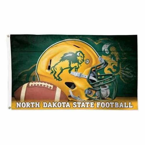 College Flags & Pennants Wincraft North Dakota State Bison Football 3'x5' Flag 3 College Flags & Pennants Wincraft North Dakota State Bison Football 3'x5' Flag
