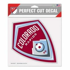 MLS Stickers & Decals Wincraft Colorado Rapids 8"x8" Perfect Decal
