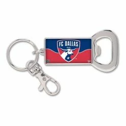 MLS Keychains & Lanyards Wincraft FC Dallas Bottle Opener Keyring