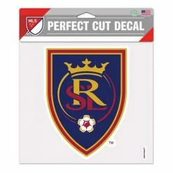 MLS Stickers & Decals Wincraft Real Salt Lake 8"x8" Perfect Cut Decal