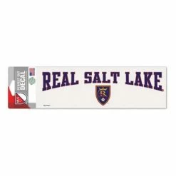 MLS Stickers & Decals Wincraft Real Salt Lake 3X10 Perfect Cut Decal