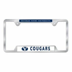 College License Plates & Frames Wincraft BYU Cougars Metal License Plate Frame