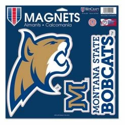 College Stickers & Decals Wincraft Montana State Bobcats Magnet