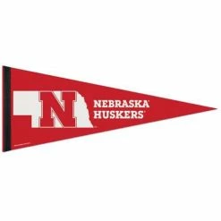 College Flags & Pennants Wincraft Nebraska Cornhuskers 12"x30" Premium Pennant