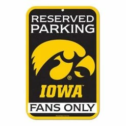 College Wall Decor & Signs Wincraft Iowa Hawkeyes 11X17 Plastic Sign