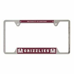 College License Plates & Frames Wincraft Montana Grizzlies Metal License Plate Frame