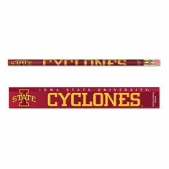 College Home Accents Wincraft Iowa State Cyclones 6 Pack Pencils
