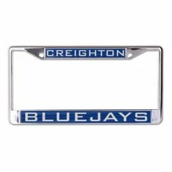 College License Plates & Frames Wincraft Creighton Bluejays Classic Metal License Plate Frame