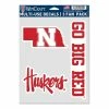 College Stickers & Decals Wincraft Nebraska Cornhuskers Fan Decal -Wincraft Sales Store unnamed file 206