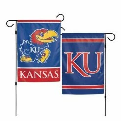 College Flags & Pennants Wincraft Kansas Jayhawks 12"x18" Garden Flag