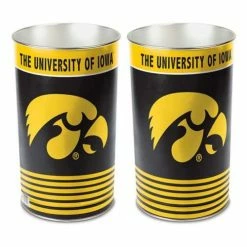 College Home Accents Wincraft Iowa Hawkeyes Trash Can