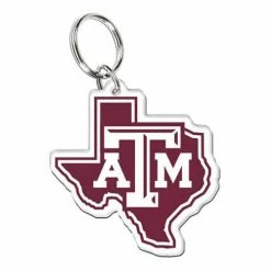 College Keychains & Lanyards Wincraft Texas A&M Aggies Premium Keyring