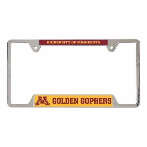 College License Plates & Frames Wincraft Minnesota Golden Gophers Metal License Plate Frame 3 College License Plates & Frames Wincraft Minnesota Golden Gophers Metal License Plate Frame