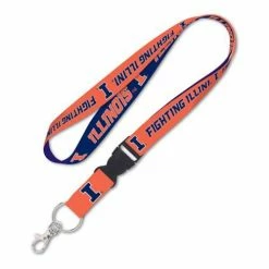 College Keychains & Lanyards Wincraft Illinois Fighting Illini Lanyard