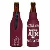 College Can Coolers Wincraft Texas A&M Aggies Zippered Bottle Cooler -Wincraft Sales Store unnamed file 238