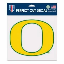 College Stickers & Decals Wincraft Oregon Ducks 8"x8" Perfect Cut Decal