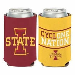 College Can Coolers Wincraft Iowa State Cyclones Slogan Can Cooler